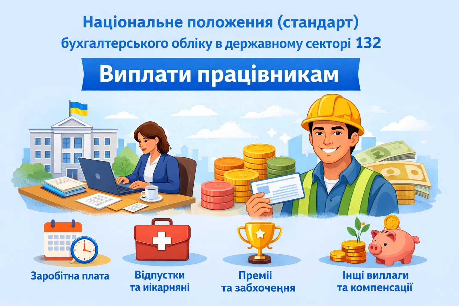 Національне положення (стандарт)  бухгалтерського обліку в державному секторі 132 "Виплати працівникам"