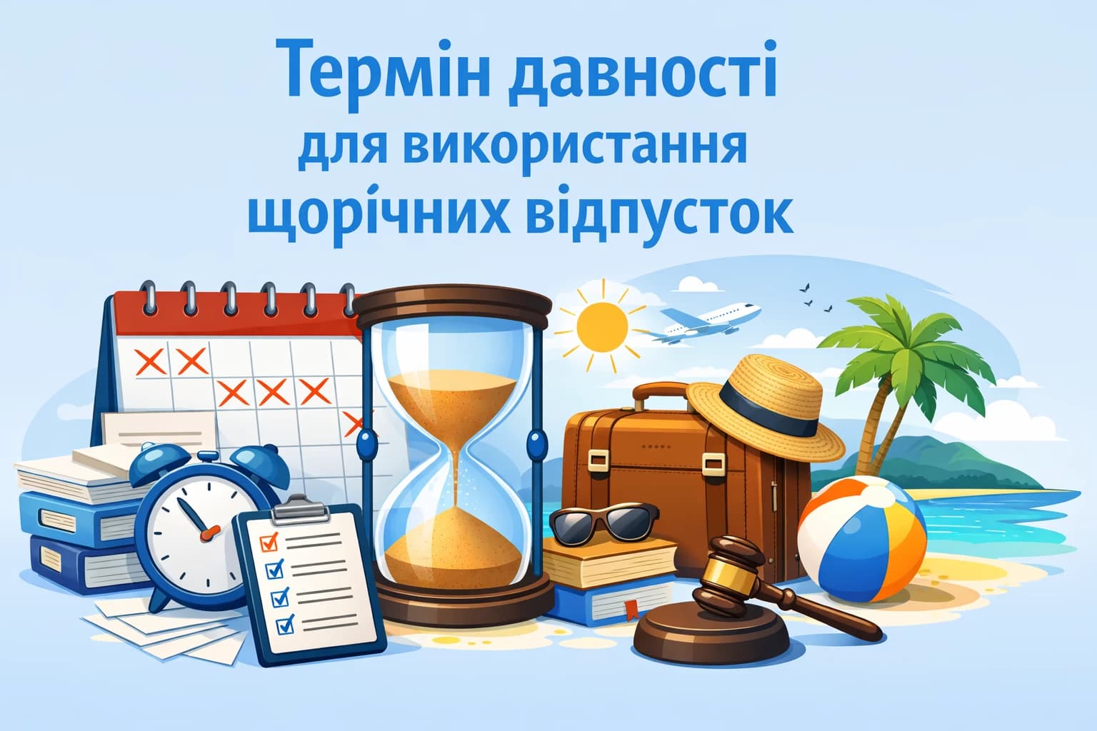 Термін давності для використання щорічних відпусток