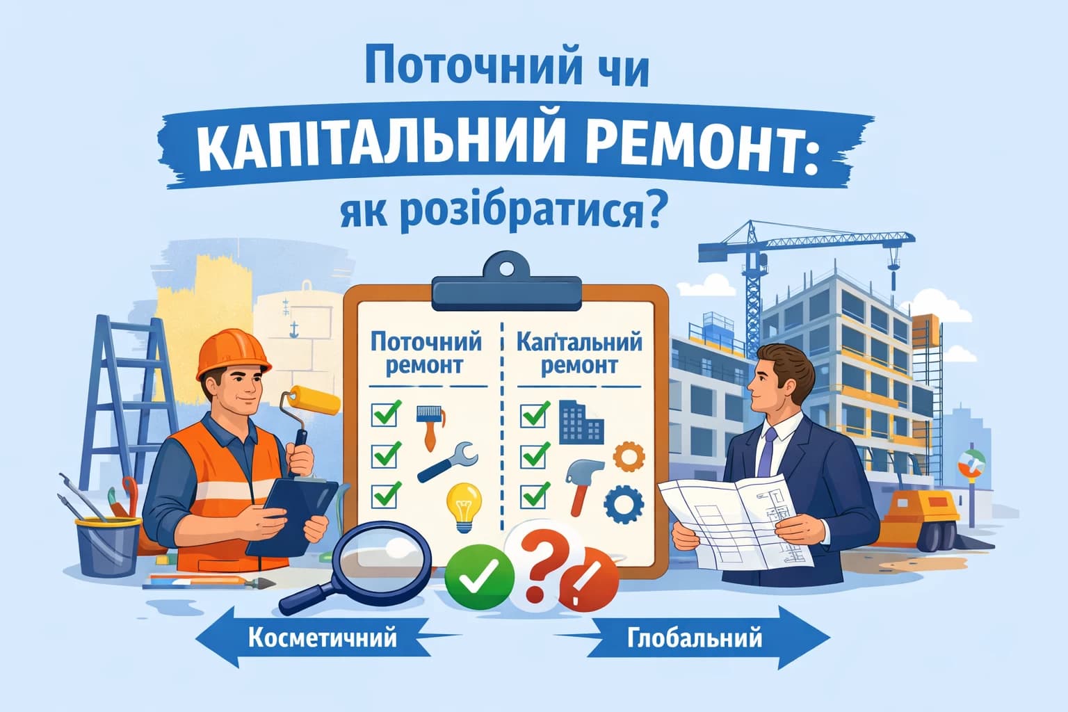 Поточний чи капітальний ремонт: як розібратися