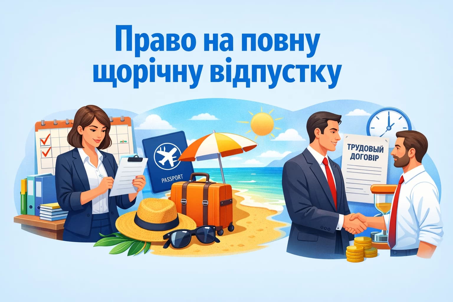 Коли працівник має право на повну щорічну відпустку