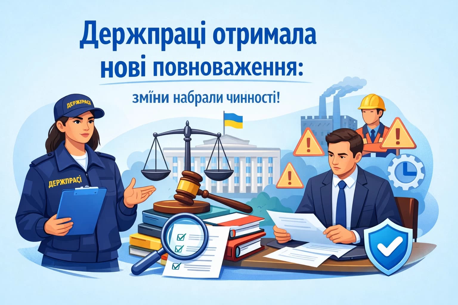 Держпраці отримала нові повноваження: зміни набрали чинності!