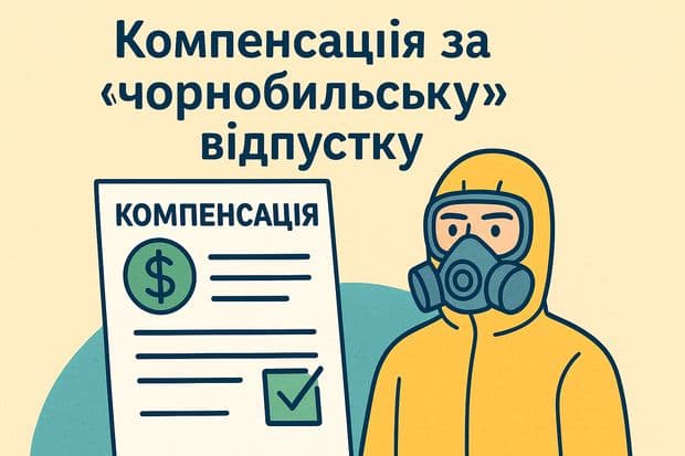 Компенсація за “чорнобильську” відпустку