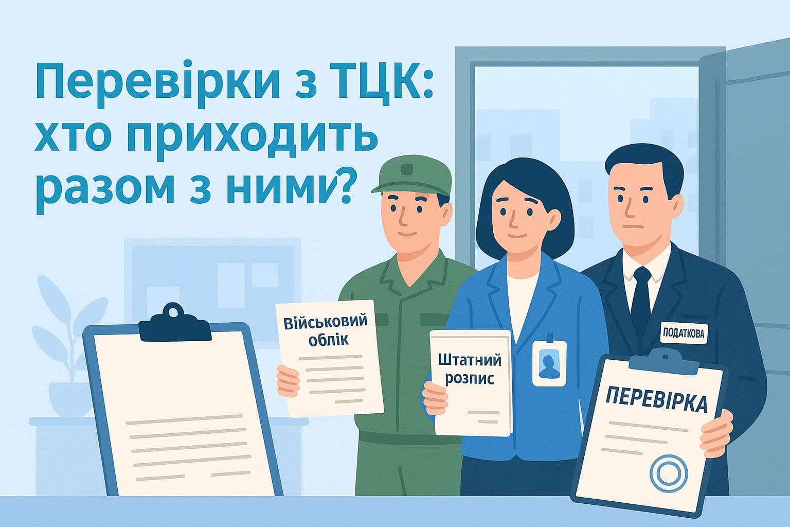 Чи дійсно Держпраці та податкова перевіряють разом з ТЦК?