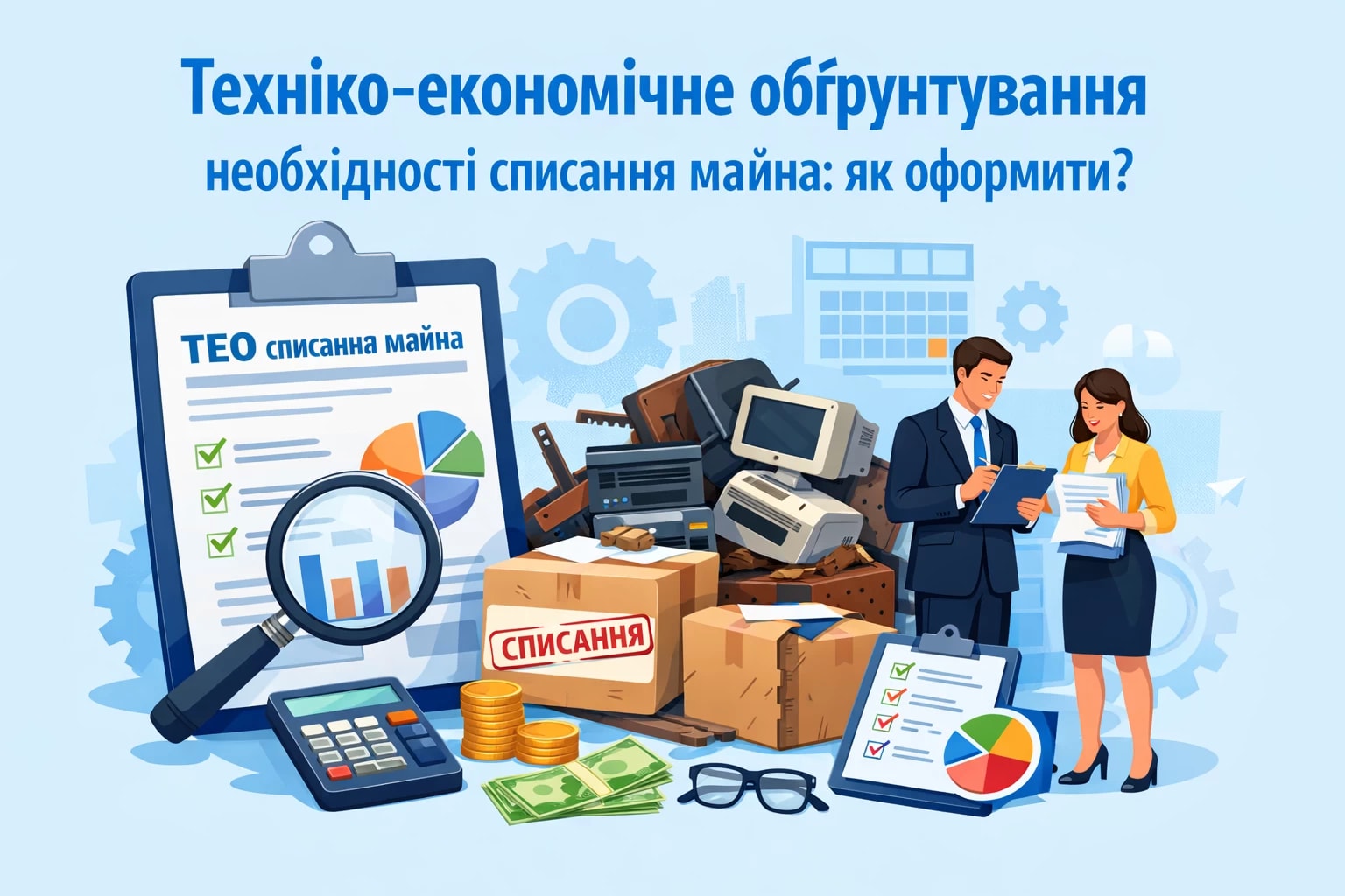 Техніко-економічне обґрунтування необхідності списання майна: як оформити?