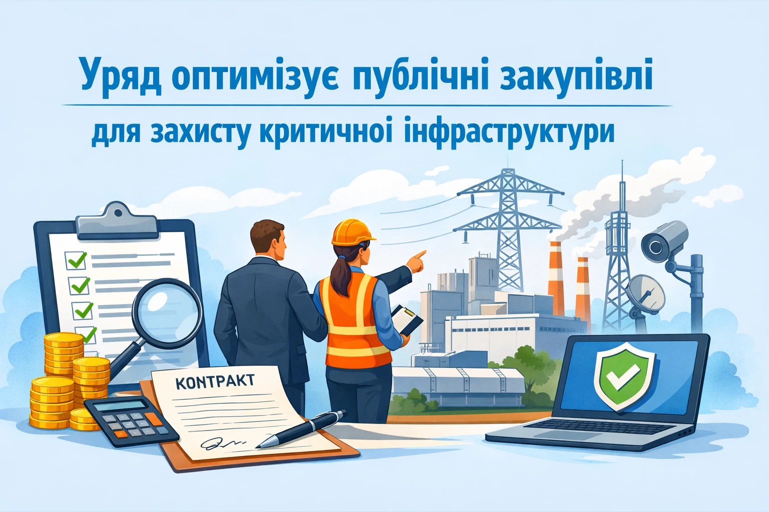 Уряд оптимізує публічні закупівлі для захисту критичної інфраструктури