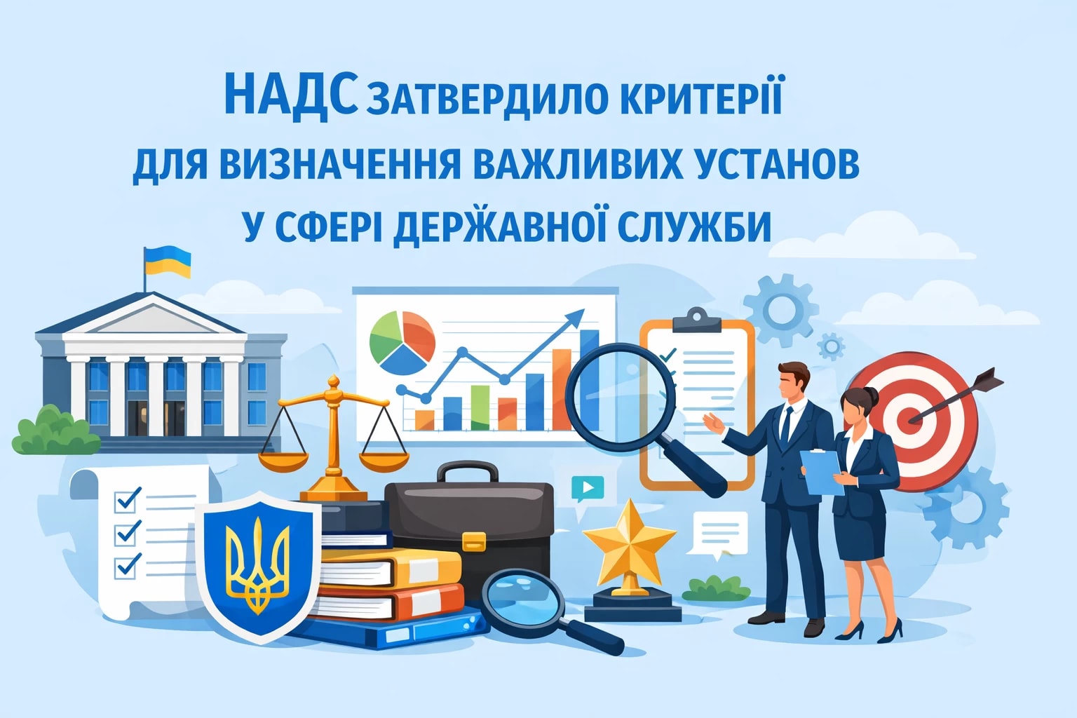 НАДС затвердило критерії для визначення важливих установ у сфері державної служби