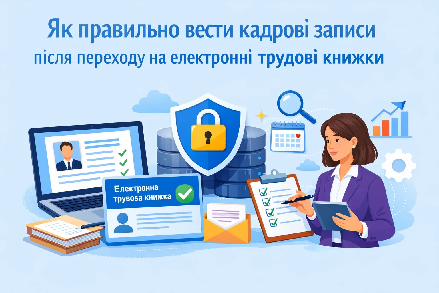 Як правильно вести кадрові записи після переходу на електронні трудові книжки