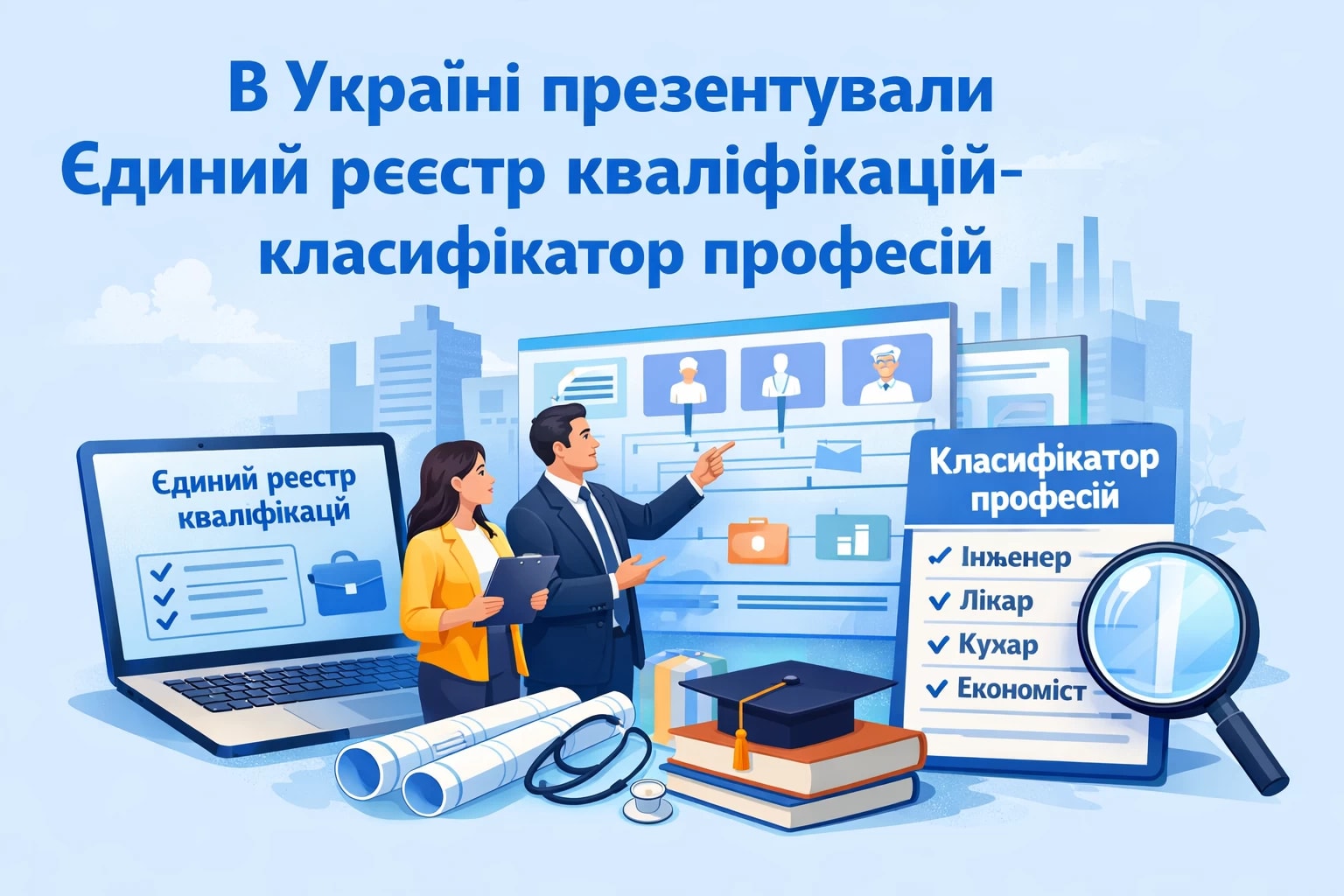 В Україні презентували Єдиний реєстр кваліфікацій-класифікатор професій
