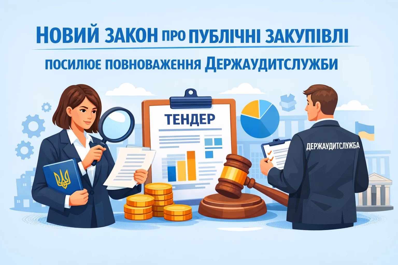 Новий закон про публічні закупівлі посилює повноваження Держаудитслужби