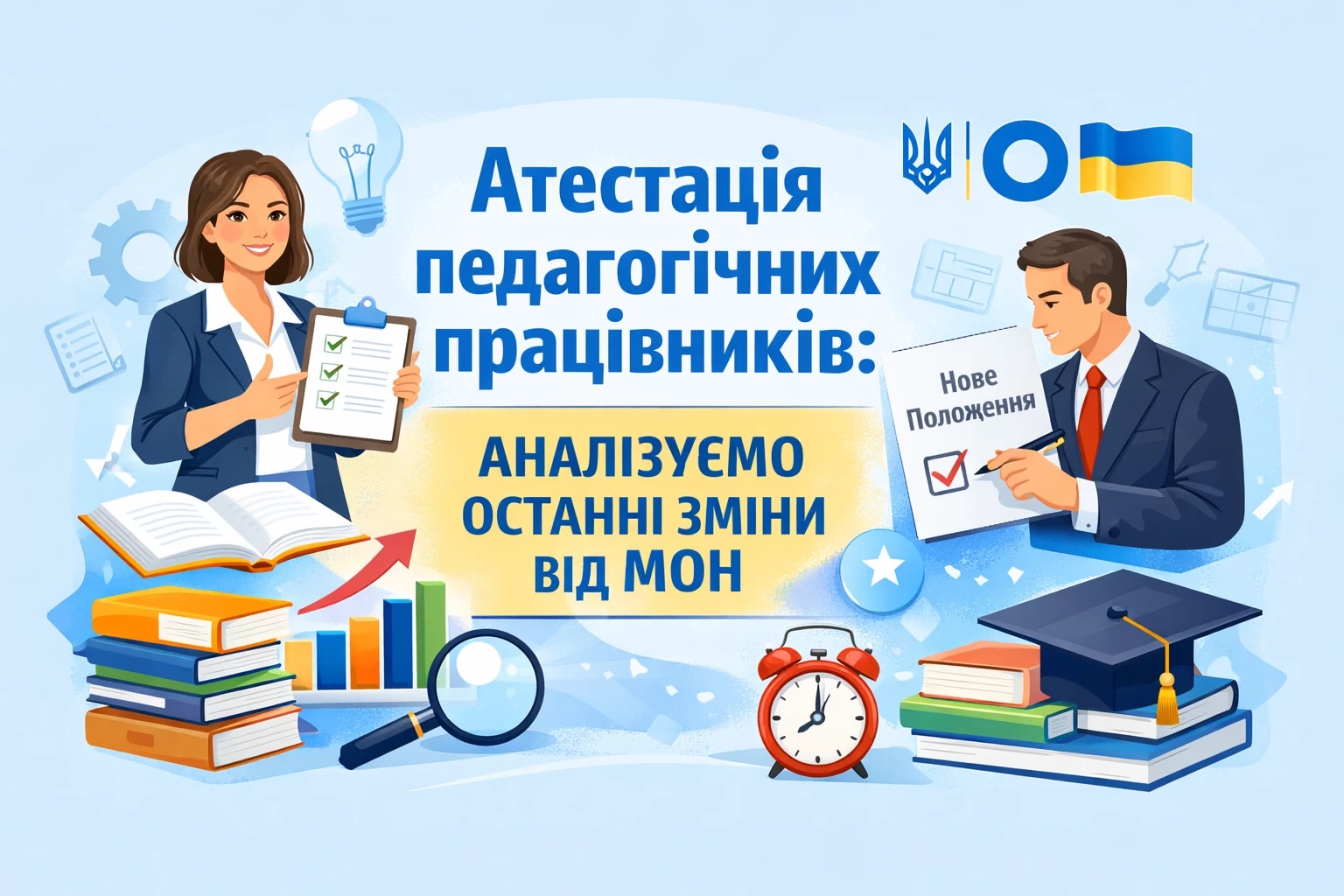 Атестація педагогічних працівників: аналізуємо останні зміни від МОН