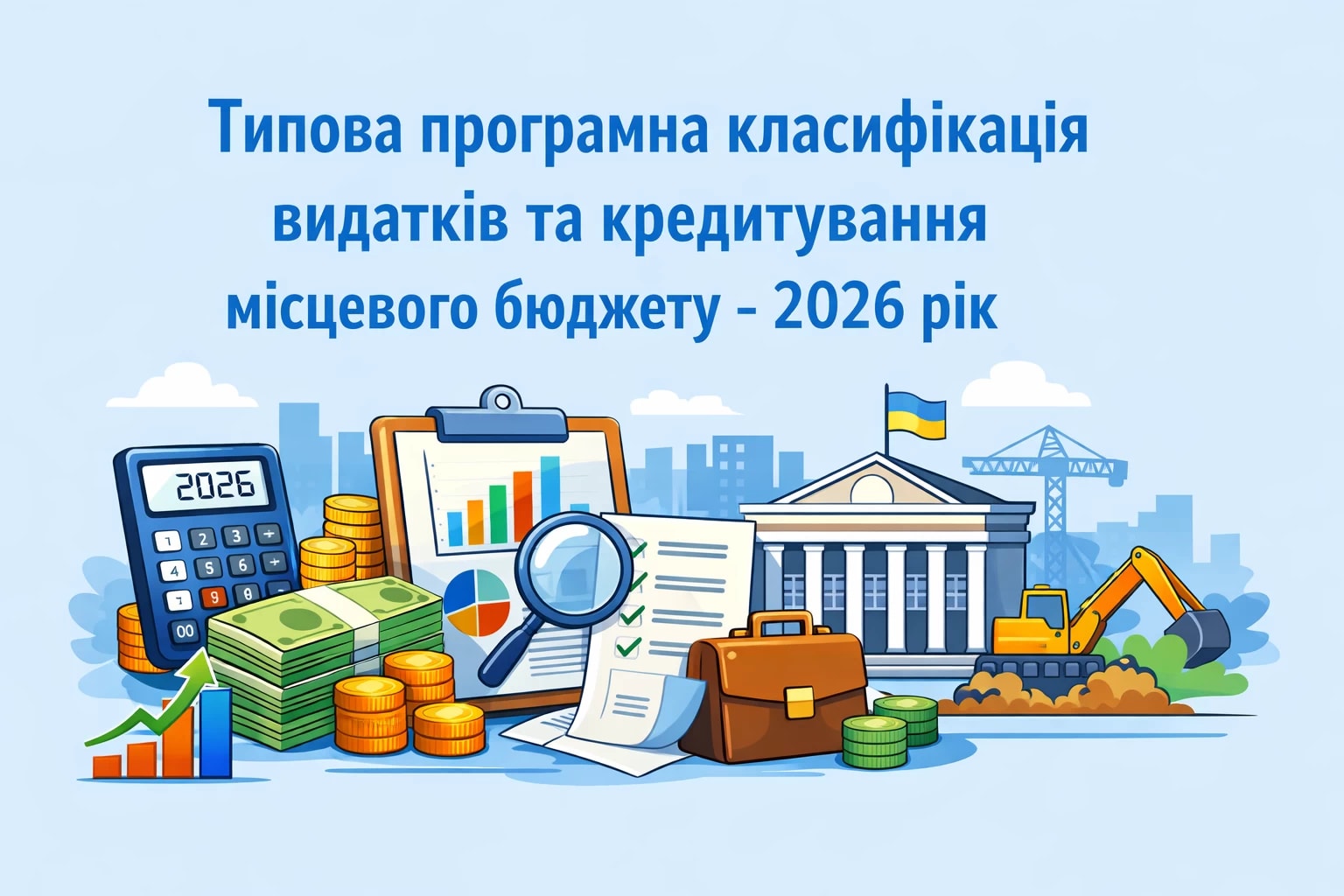 Типова програмна класифікація видатків та кредитування місцевого бюджету - 2026 рік