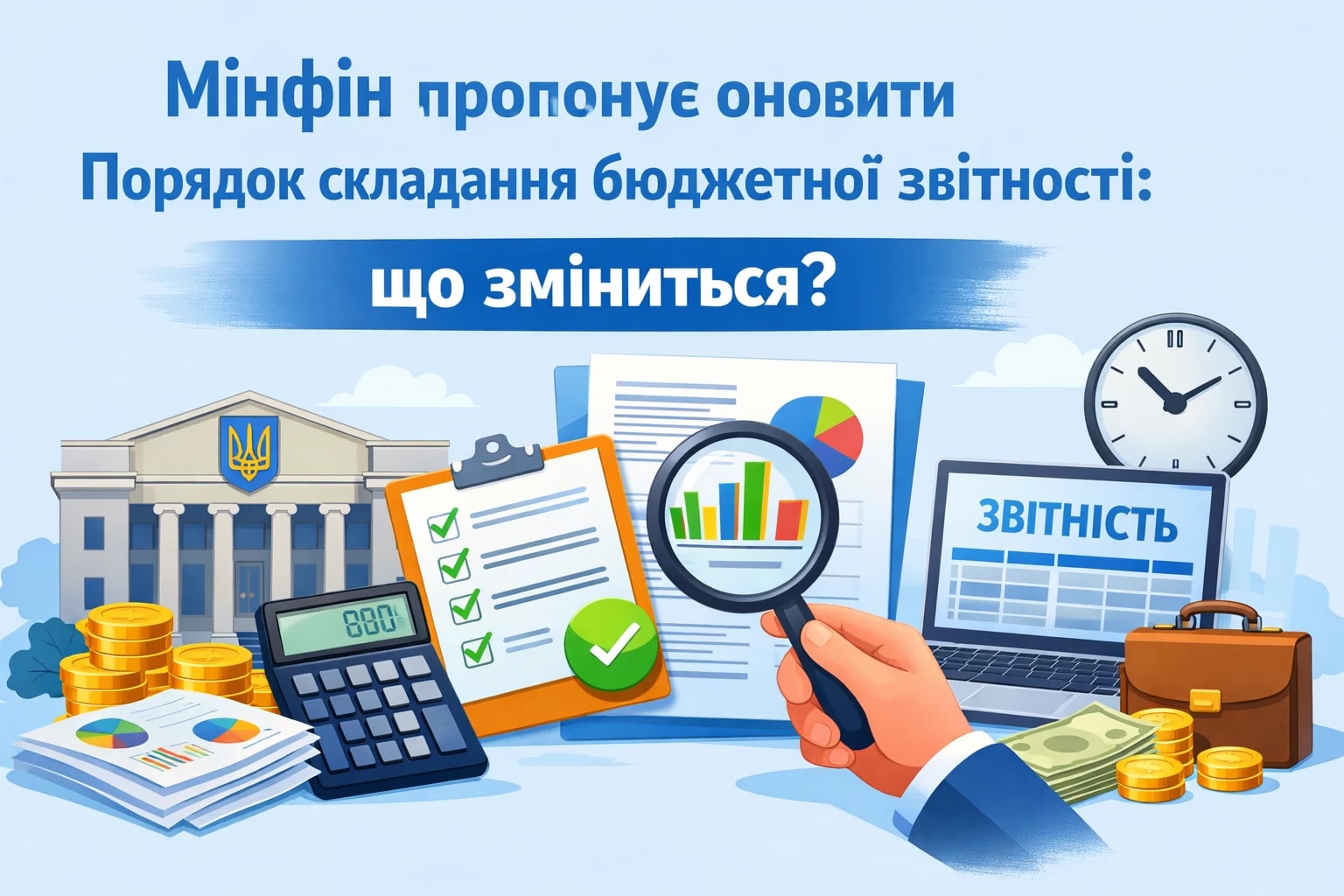Мінфін пропонує оновити Порядок складання бюджетної звітності: що зміниться