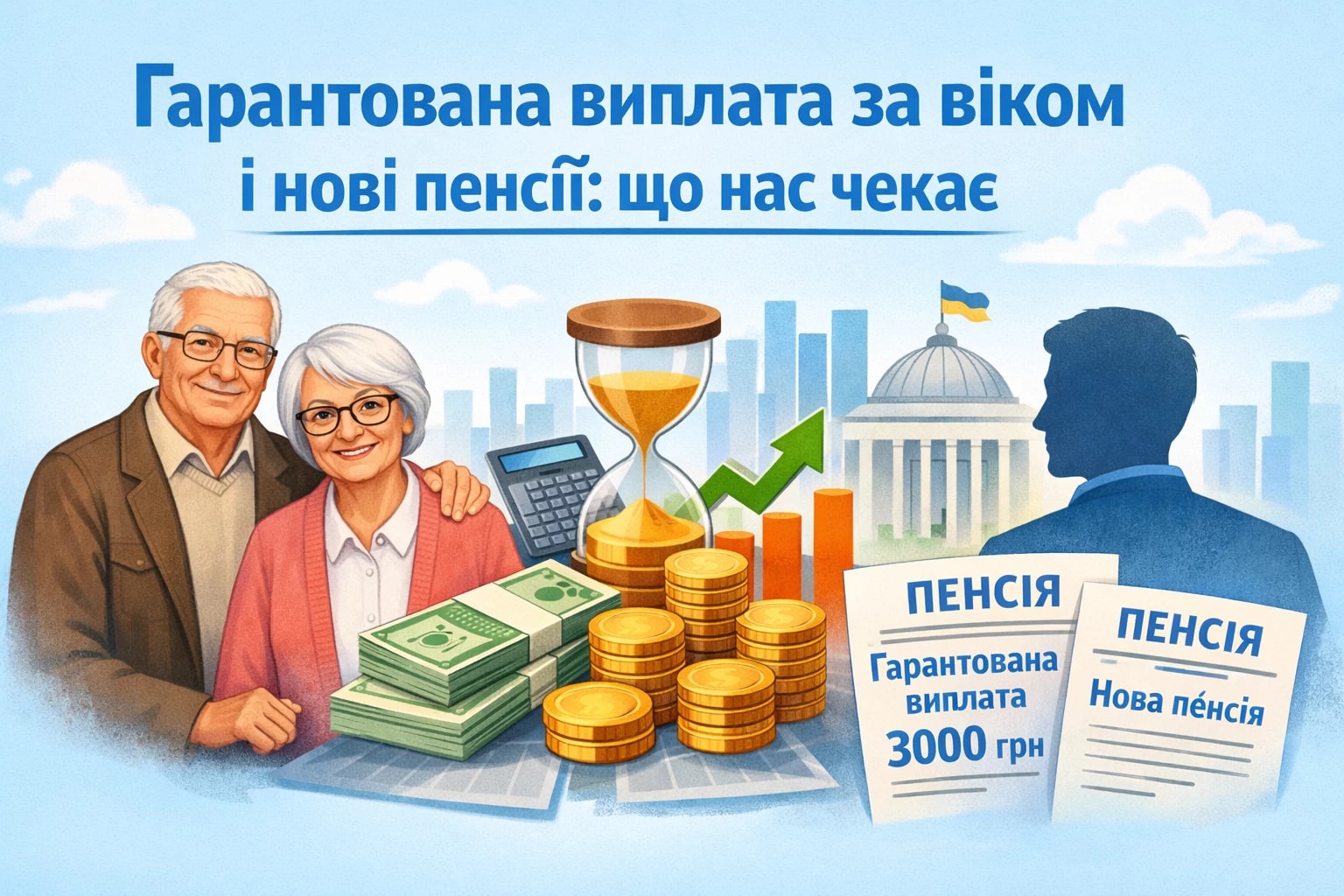 Гарантована виплата за віком і нові пенсії: що нас чекає