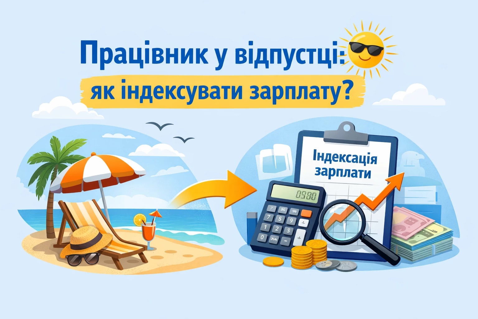 Працівник у відпустці, як індексувати зарплату