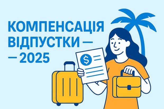 Компенсація відпустки — 2025