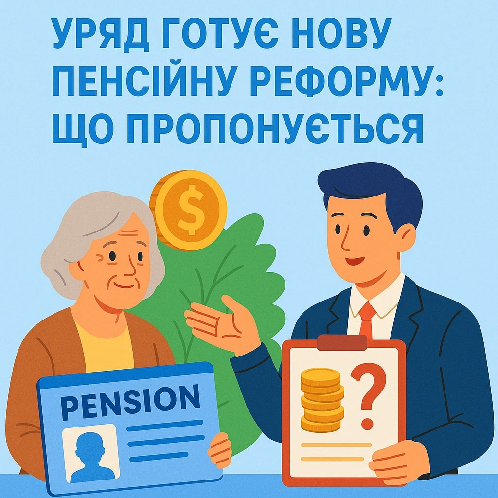 Уряд готує нову пенсійну реформу: що пропонується