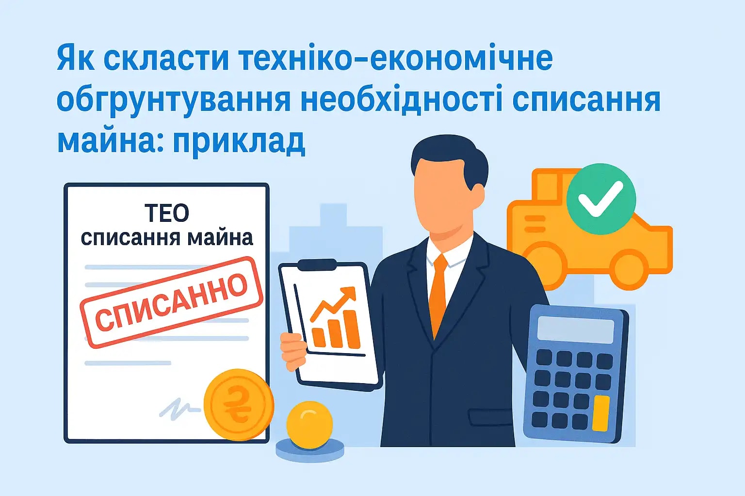 Як скласти техніко-економічне обґрунтування необхідності списаннямайна: приклад 