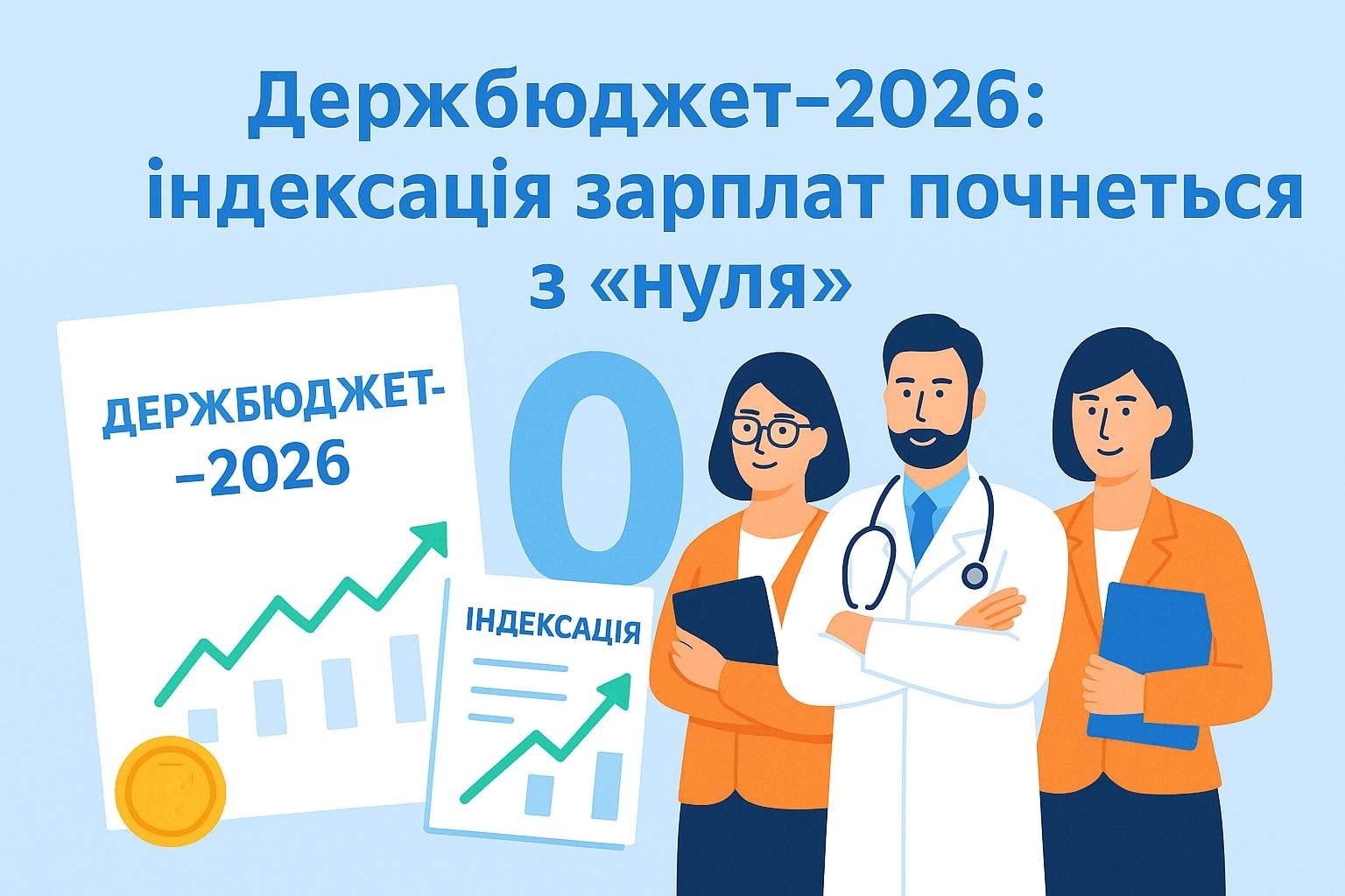Держбюджет-2026: індексація зарплат почнеться з «нуля»