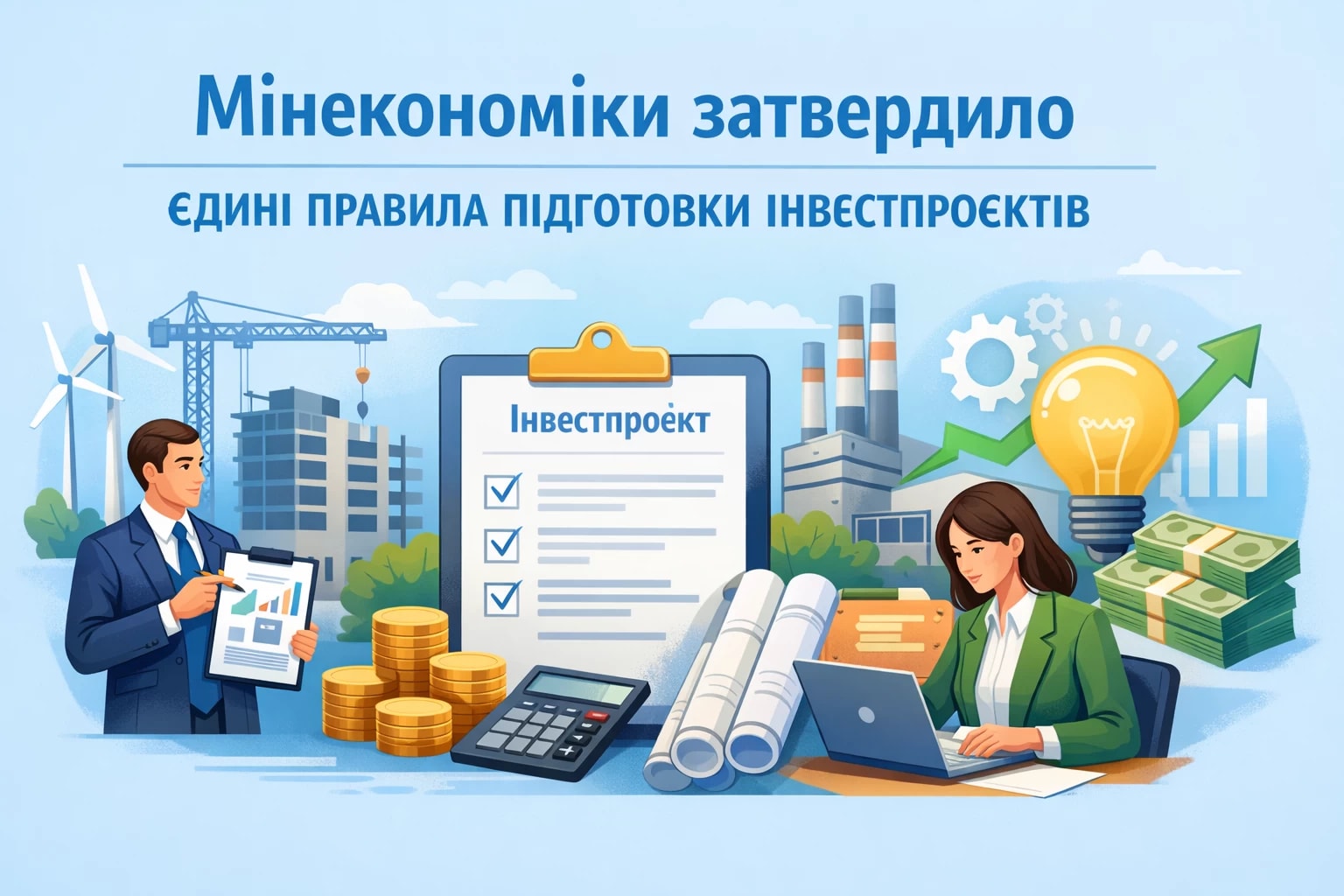 Мінекономіки затвердило єдині правила підготовки інвестпроєктів