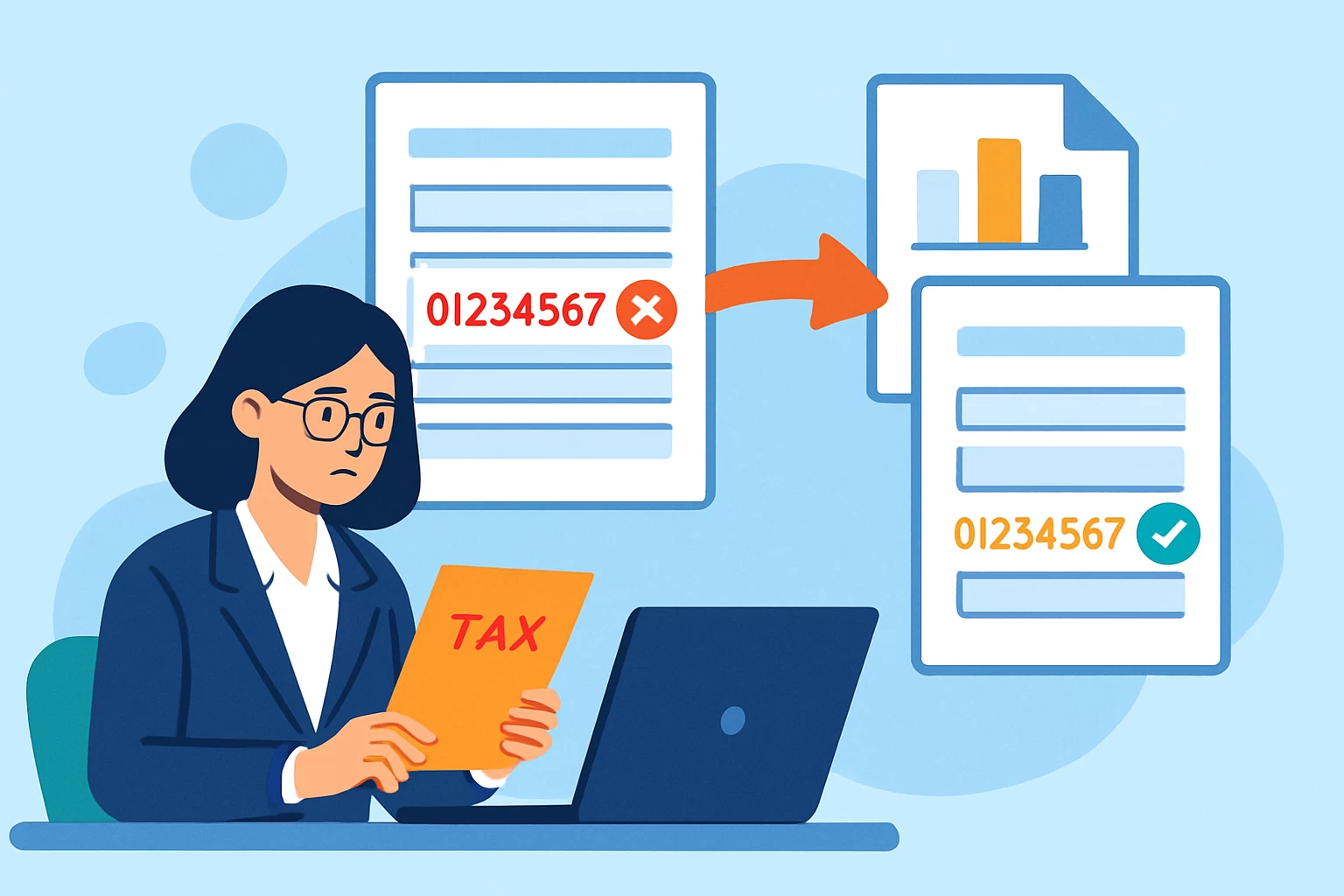 Помилки в податковому номері працівника: як виправити в Об’єднаному звіті