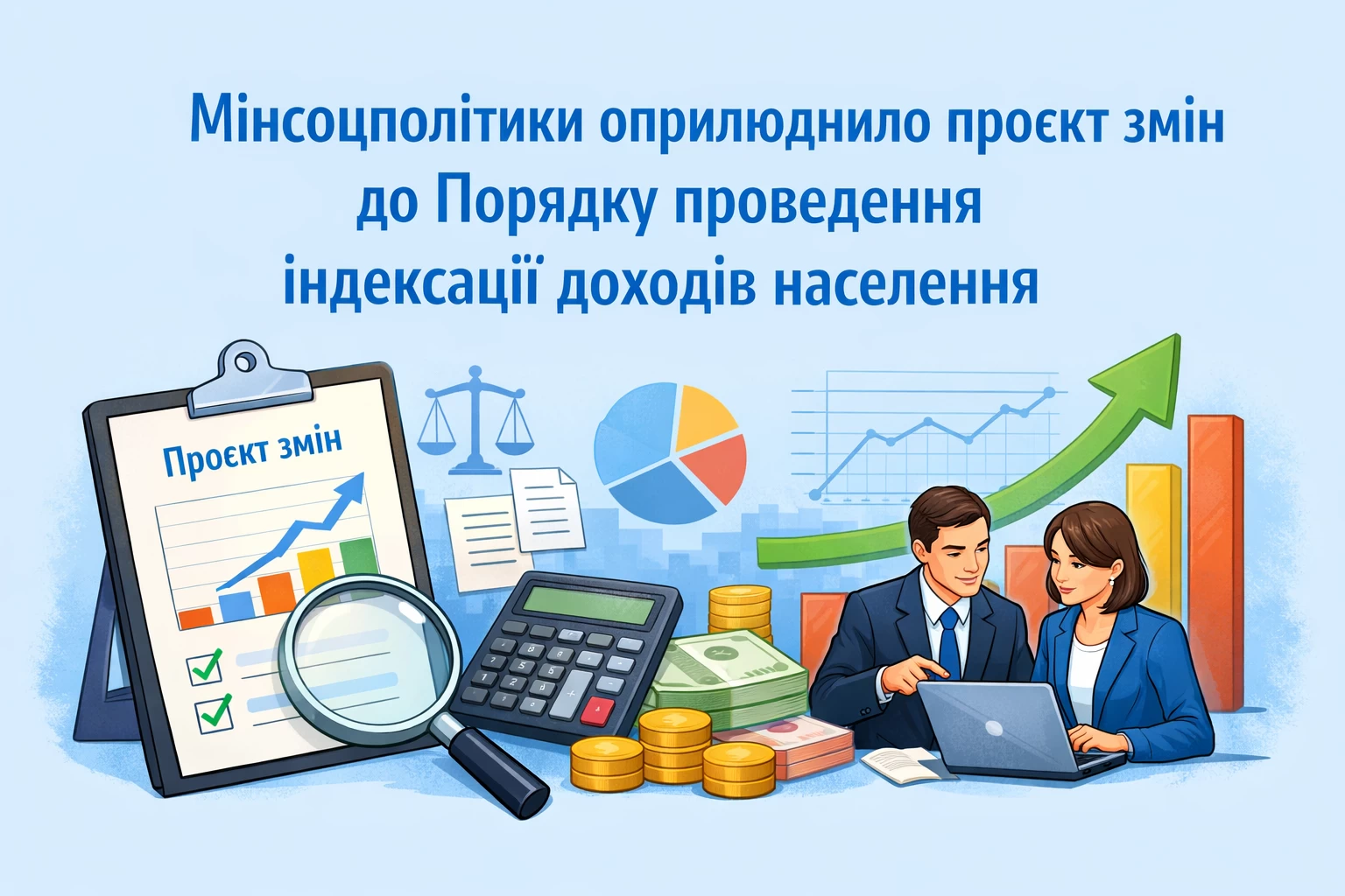 Мінсоцполітики оприлюднило проєкт змін до Порядку проведення індексації грошових доходів населення