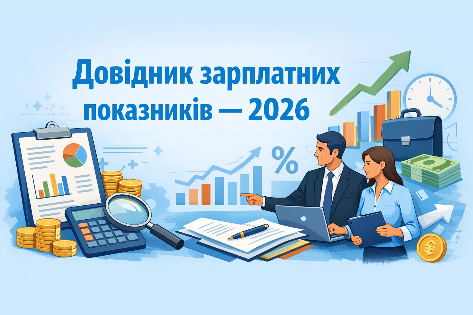 Довідник зарплатних показників — 2026
