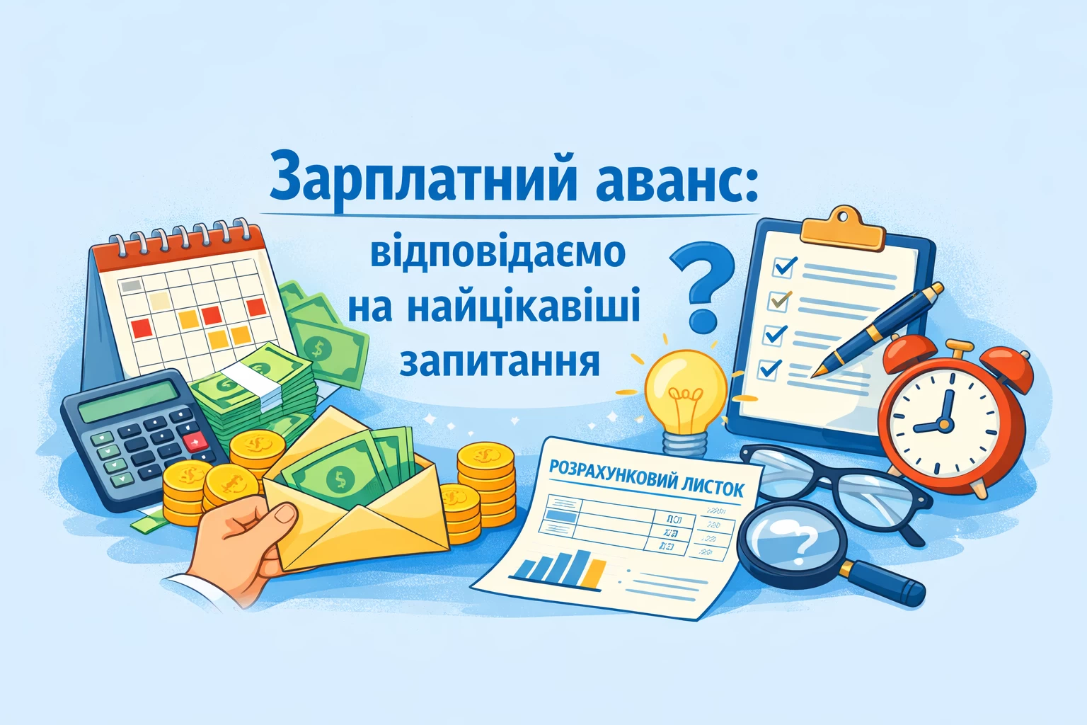 Зарплатний аванс: відповідаємо на найцікавіші запитання