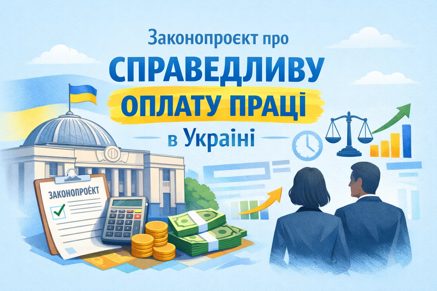 У Верховній Раді зареєстрували законопроєкт про справедливу систему оплати праці в Україні