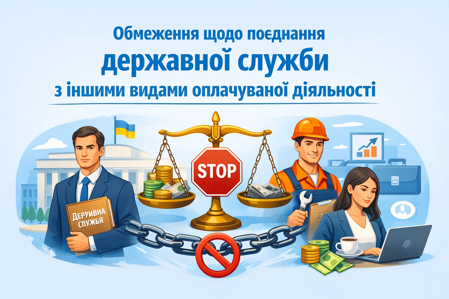Обмеження щодо поєднання державної служби з іншими видами оплачуваної діяльності