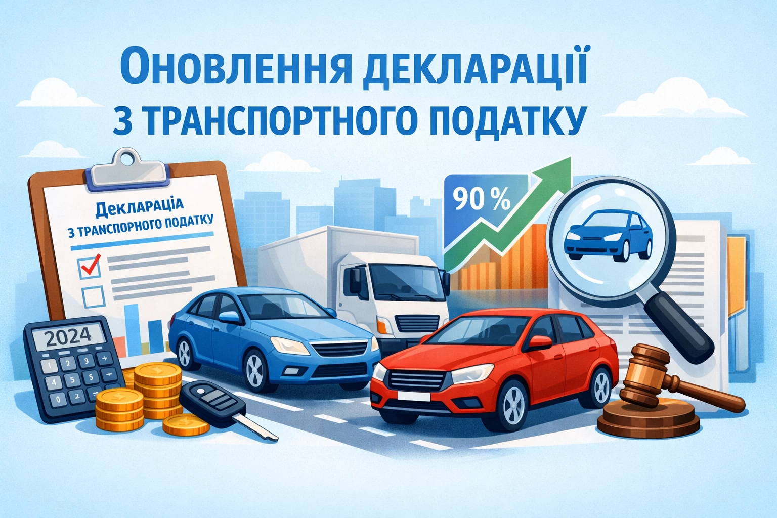 Декларацію з транспортного податку планують оновити