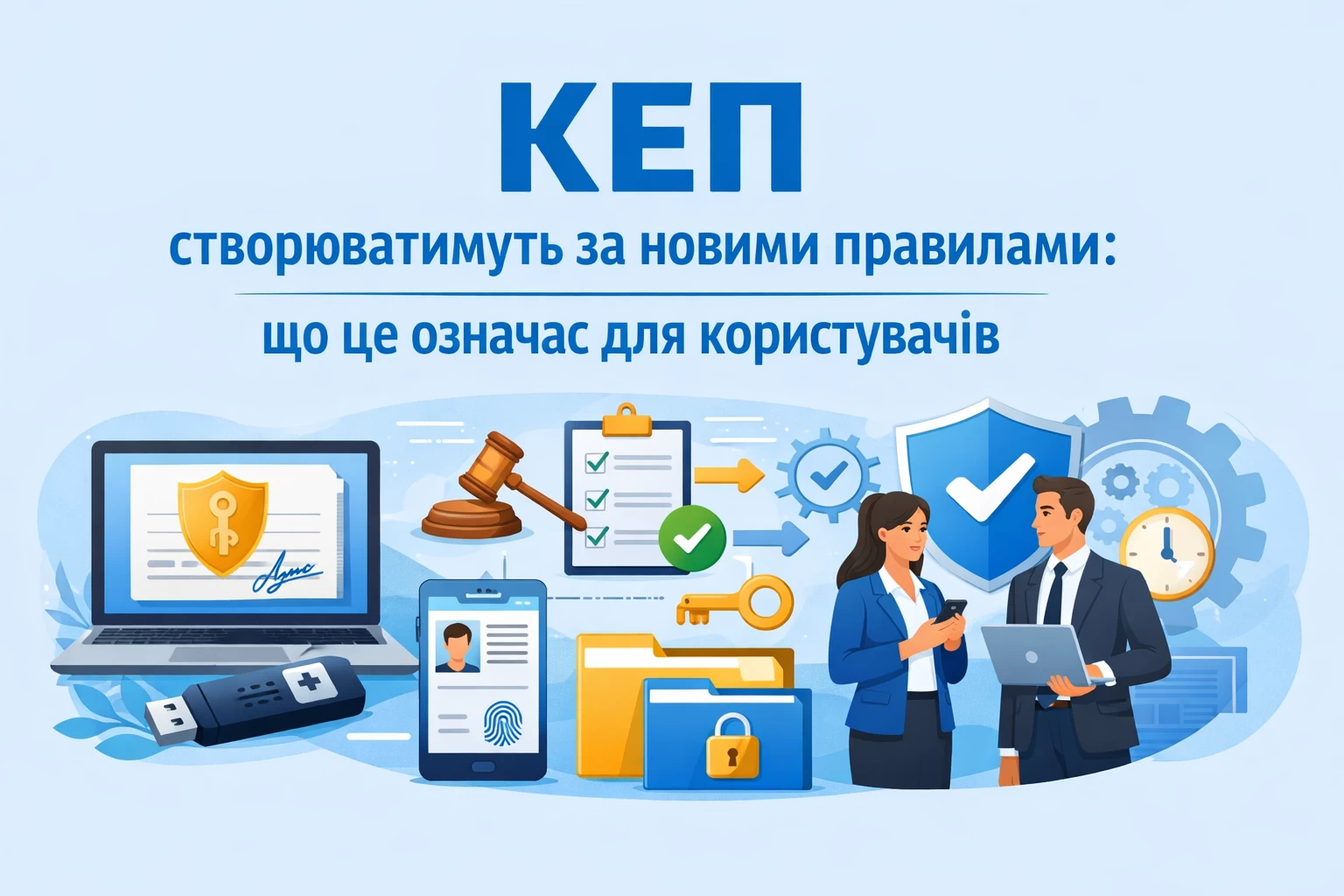 КЕП створюватимуть за новими правилами: що це означає для користувачів