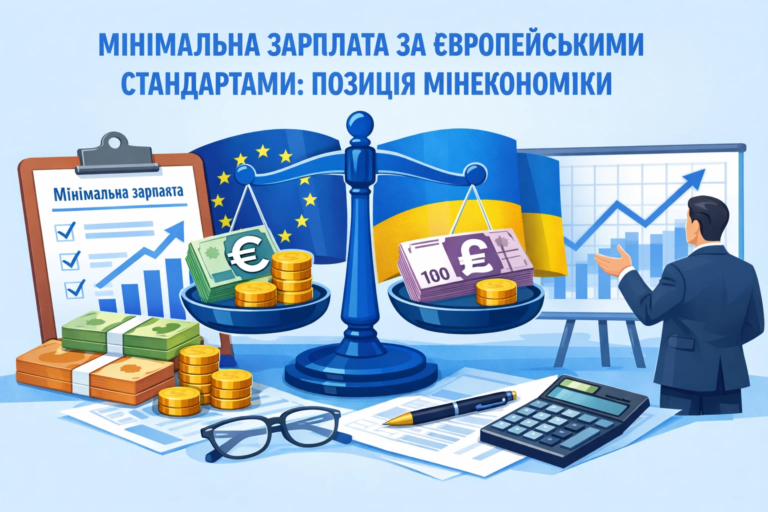 Мінімальна зарплата за європейськими стандартами: позиція Мінекономіки