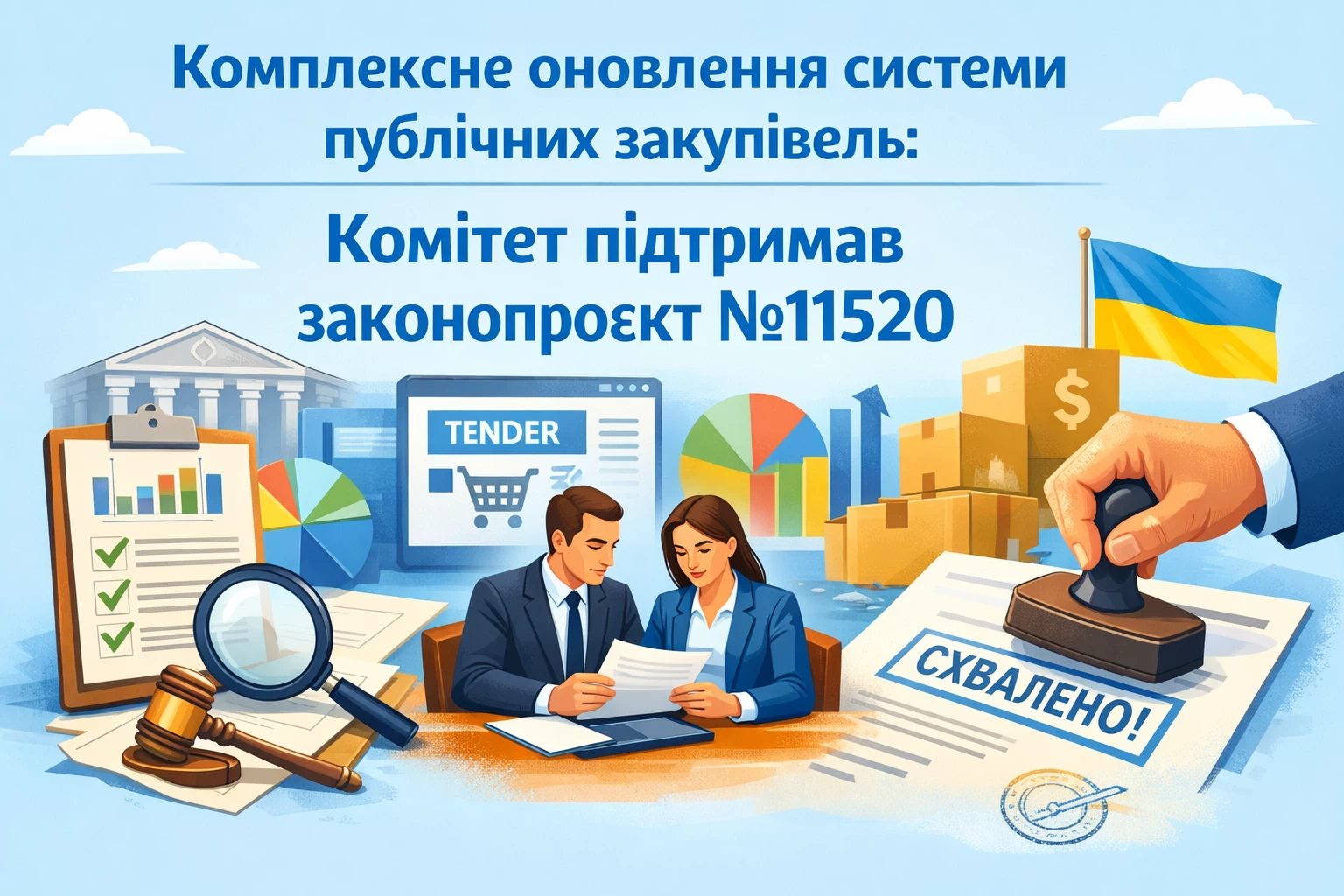 Комплексне оновлення системи публічних закупівель: Комітет підтримав законопроєкт №11520
