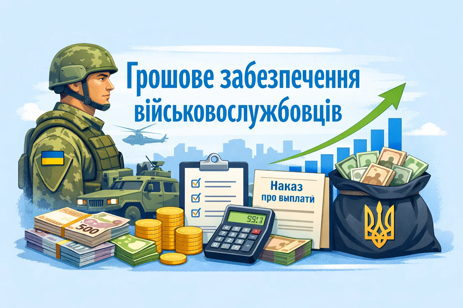 Грошове забезпечення військовослужбовців 