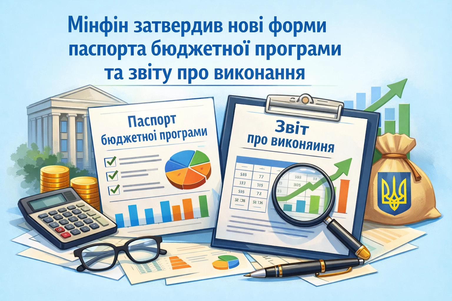 Мінфін затвердив нові форми паспорта бюджетної програми та звіту про виконання