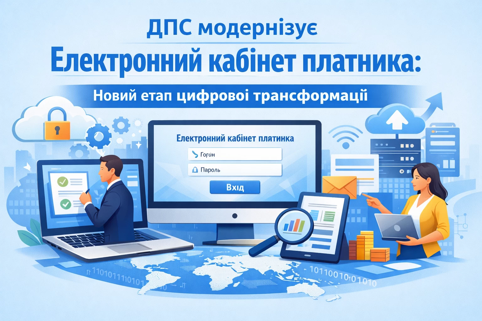 ДПС модернізує Електронний кабінет платника: стартував новий етап цифрової трансформації