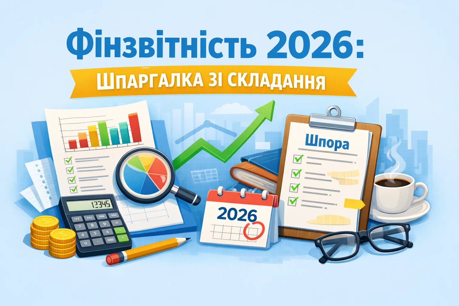 Фінзвітність 2026: шпаргалка зі складання