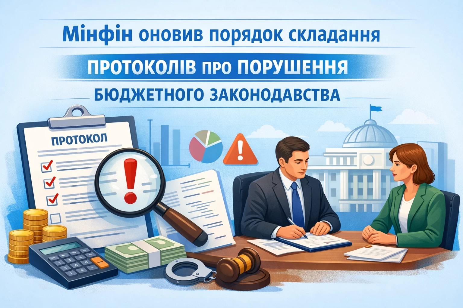 Мінфін оновив порядок складання протоколів про порушення бюджетного законодавства