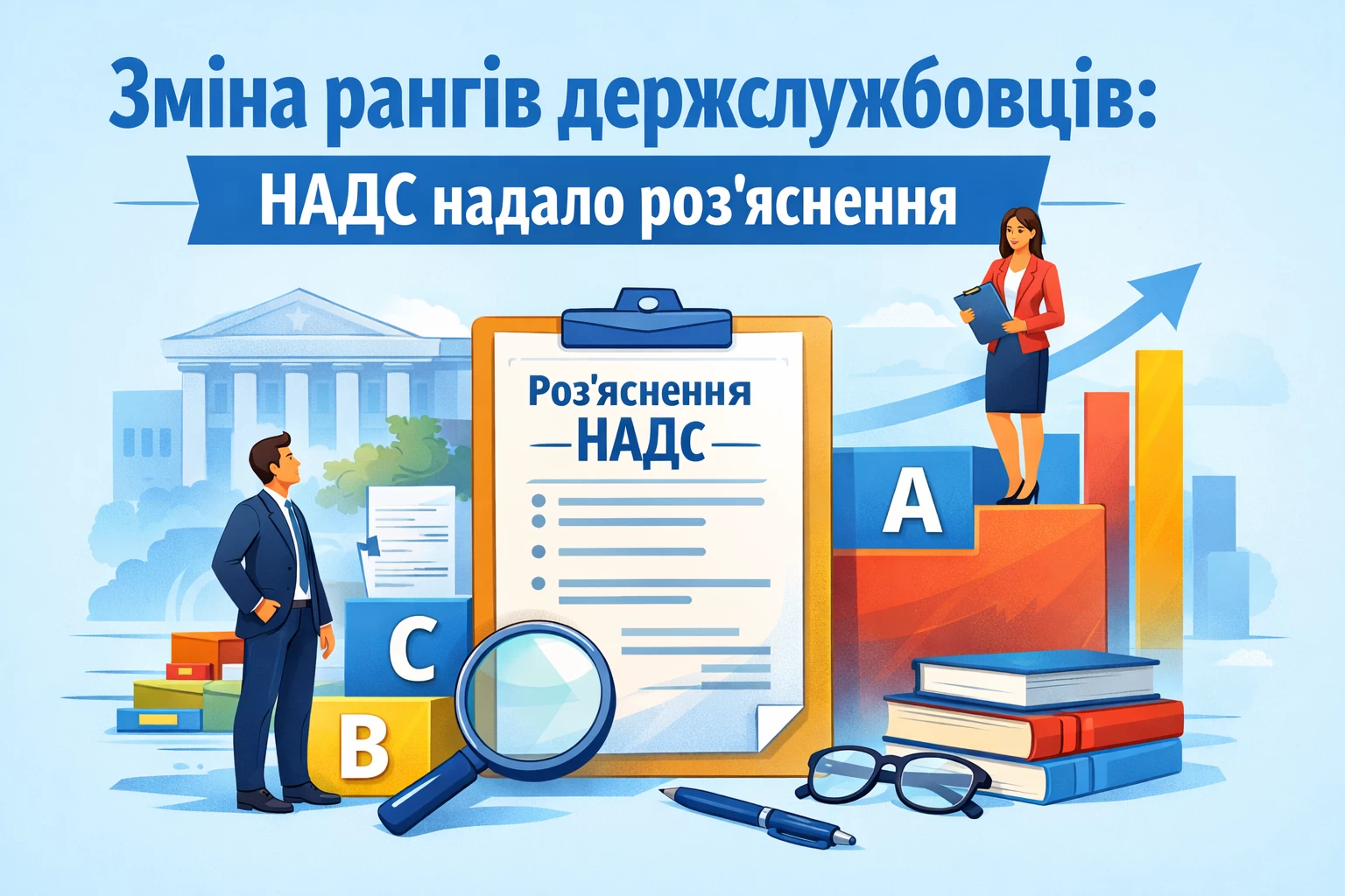Зміна рангів держслужбовців: НАДС надало роз’яснення