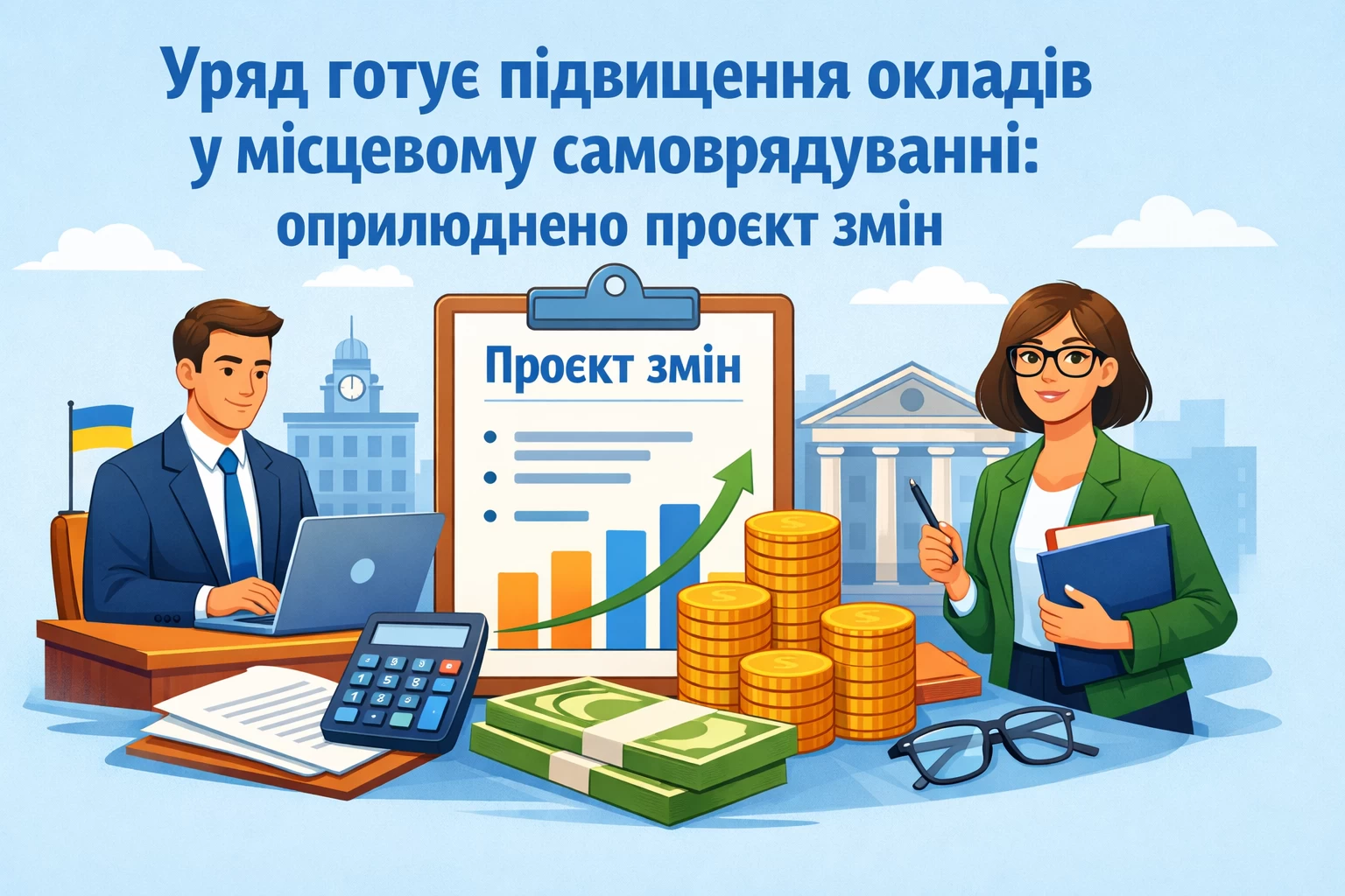 Уряд готує підвищення окладів у місцевому самоврядуванні: оприлюднено проєкт змін