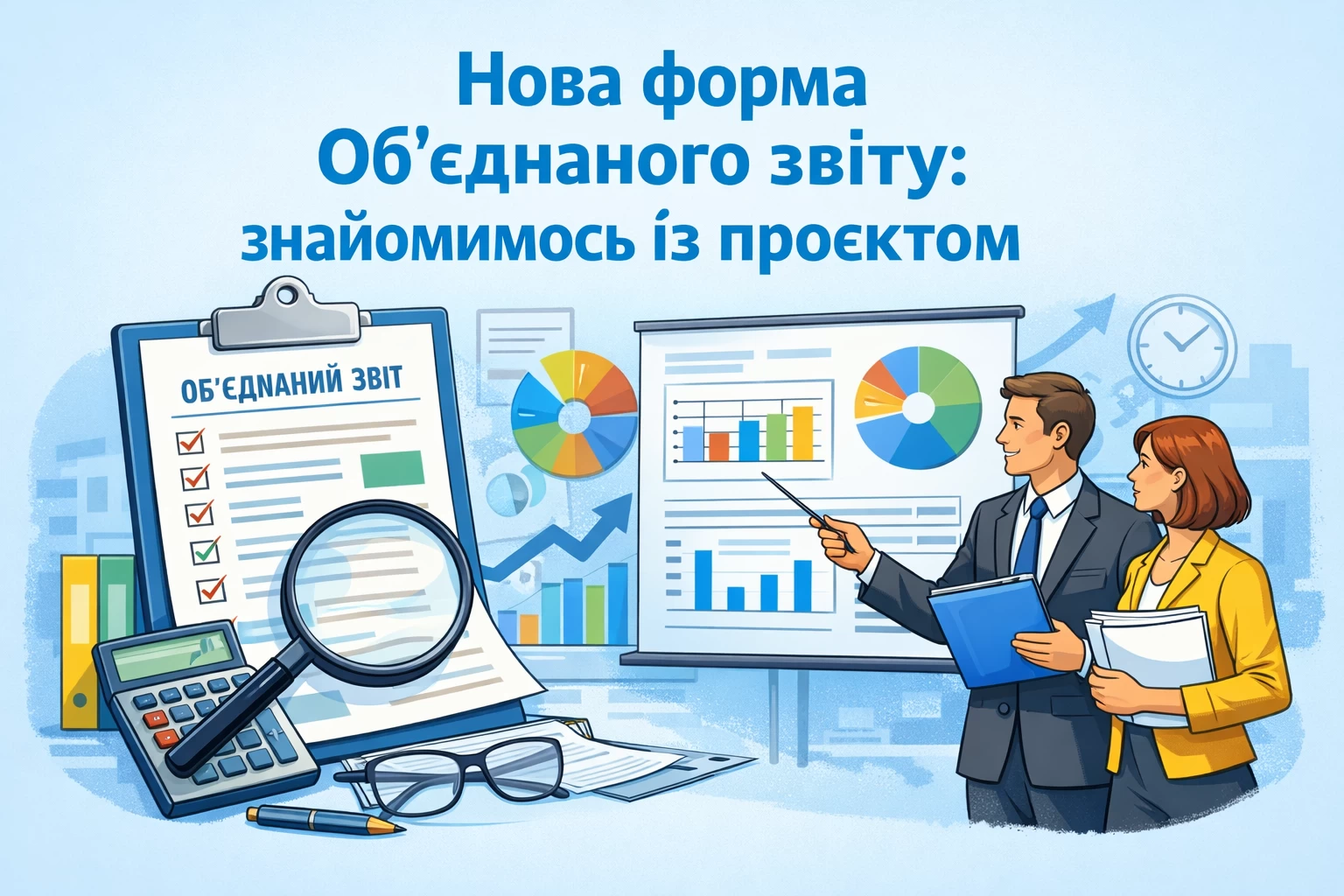 Нова форма Об’єднаного звіту: знайомимось із проєктом