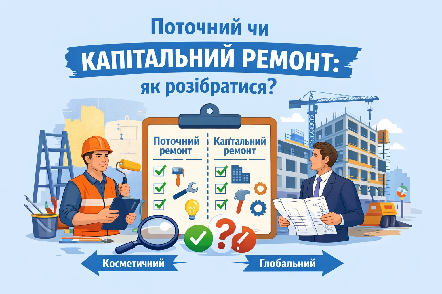 Поточний чи капітальний ремонт: як розібратися