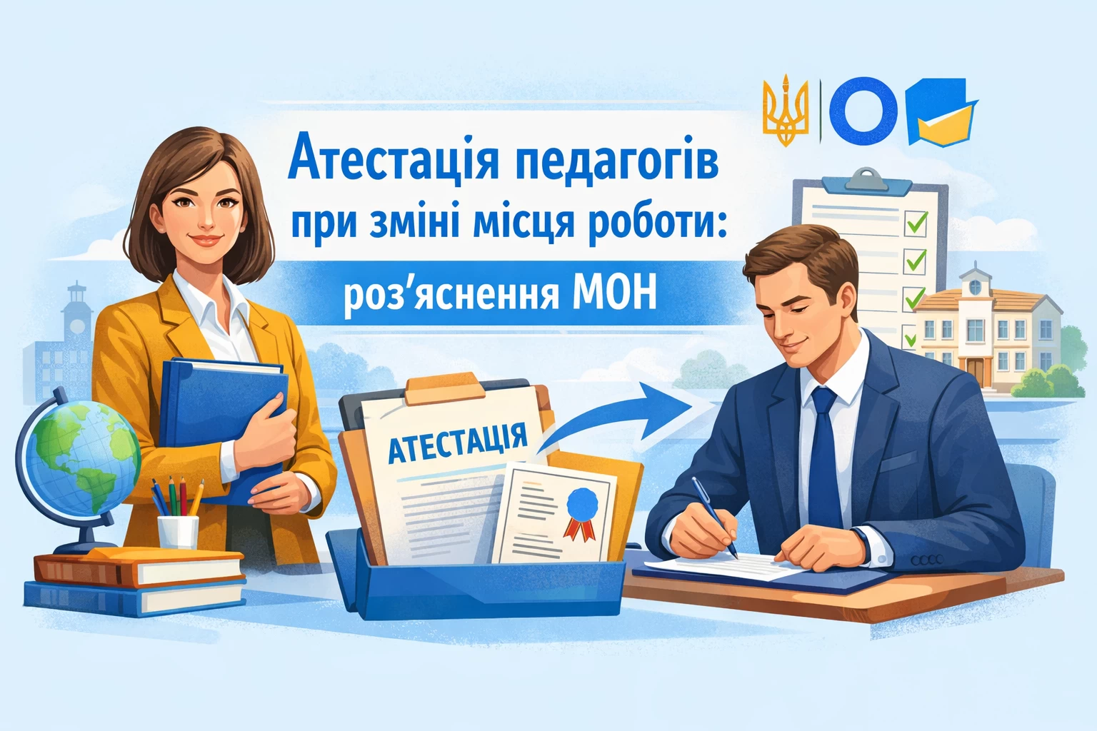 Атестація педагогів при зміні місця роботи: роз’яснення МОН