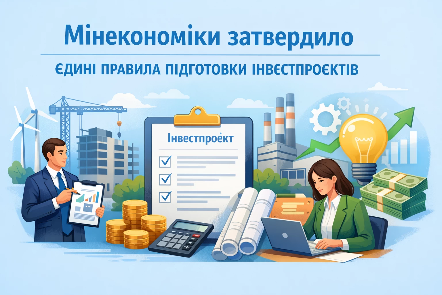 Мінекономіки затвердило єдині правила підготовки інвестпроєктів
