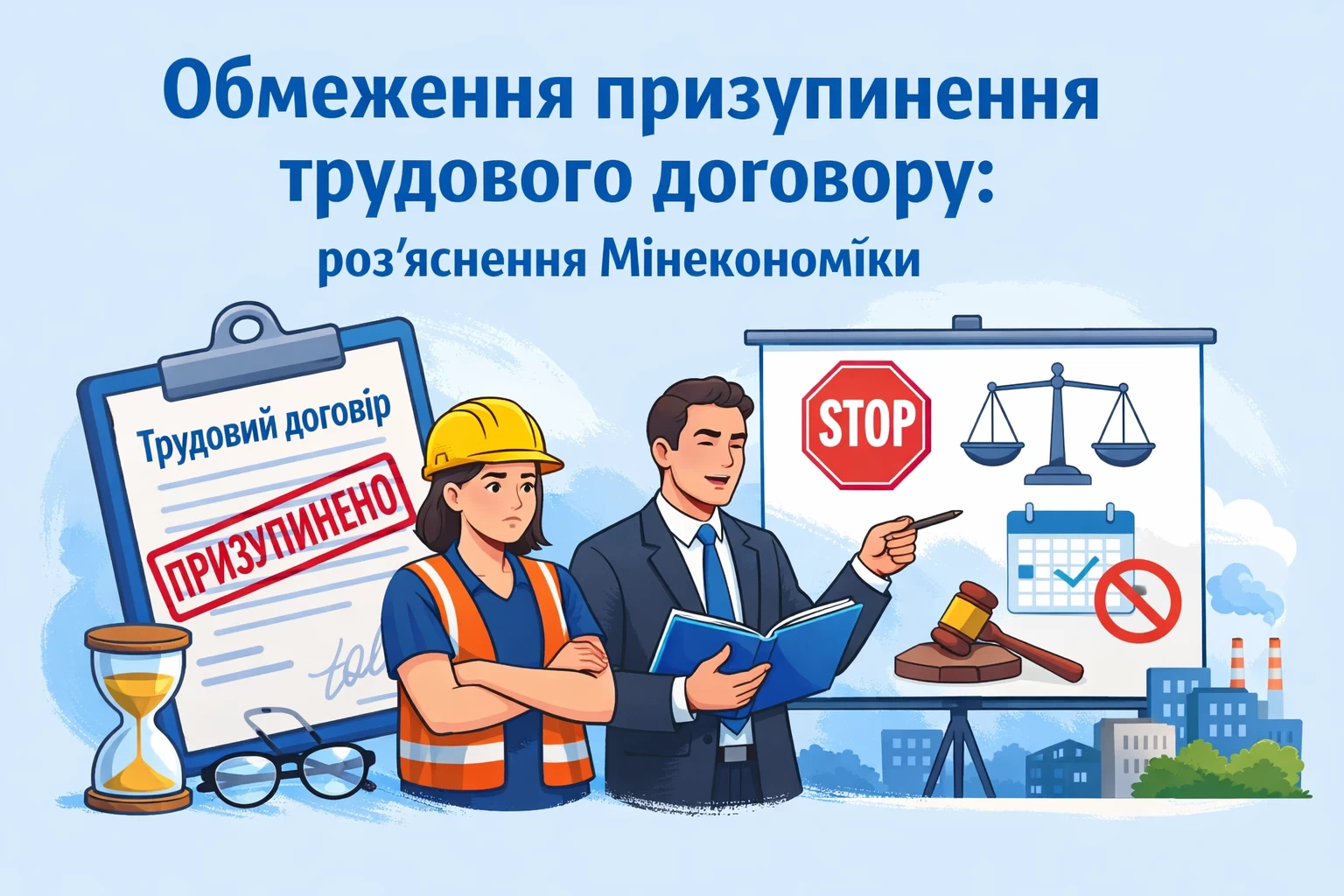 Обмеження призупинення трудового договору: роз’яснення Мінекономіки