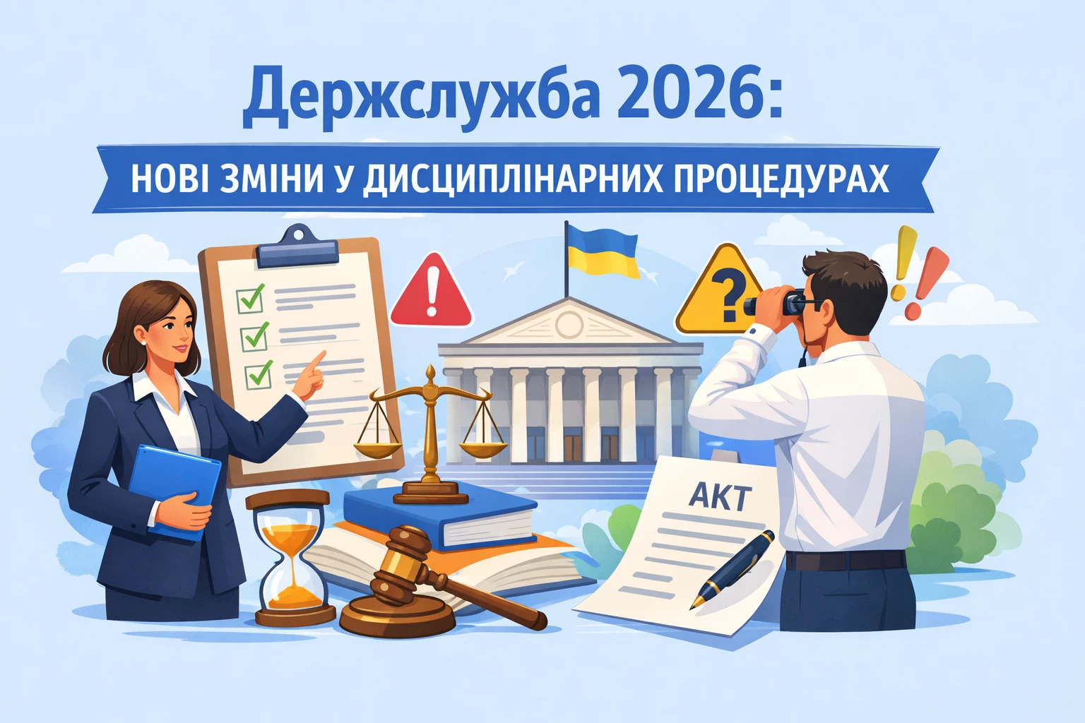 Держслужба 2026: нові зміни у дисциплінарних процедурах