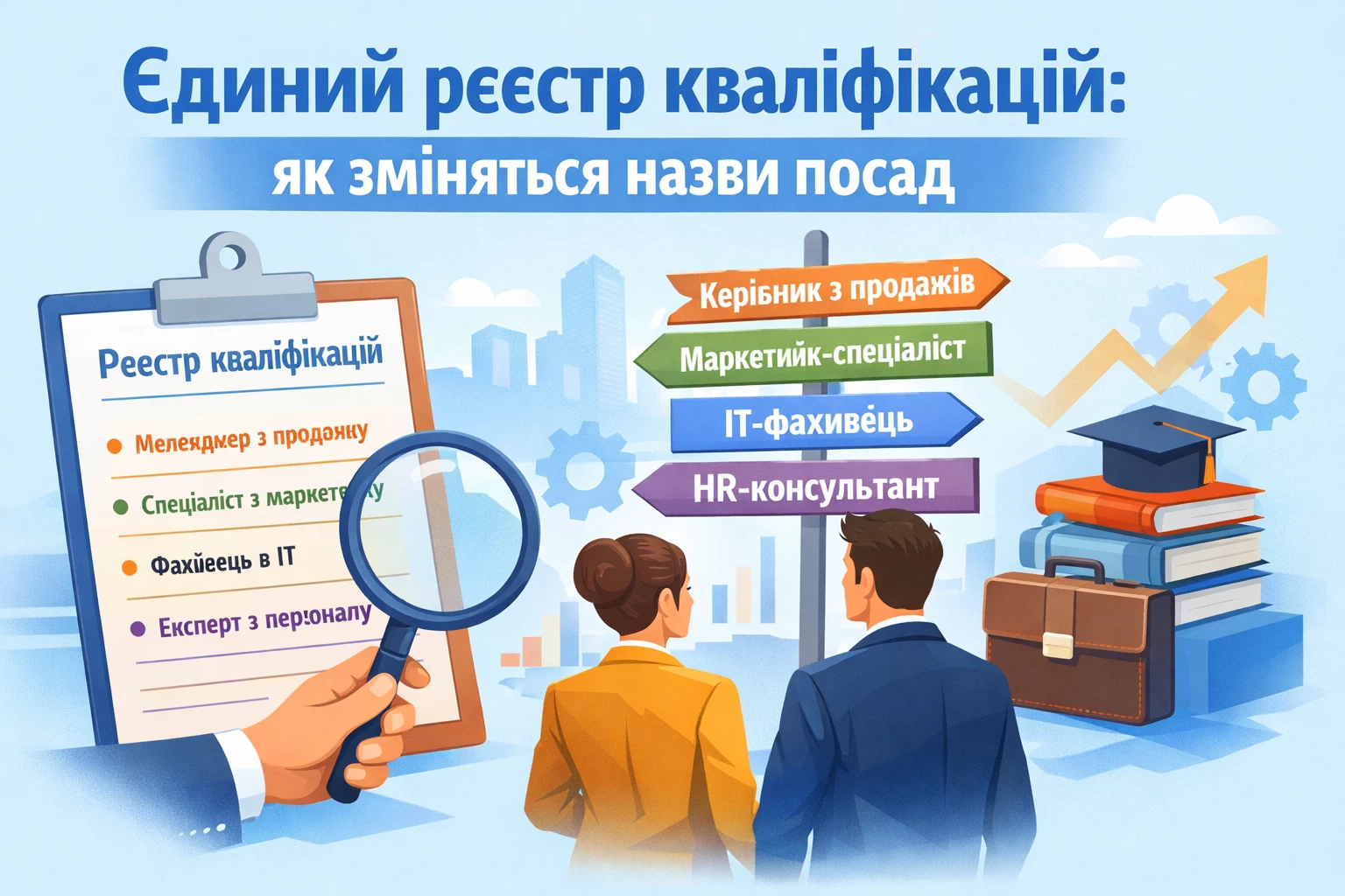 Єдиний реєстр кваліфікацій: як зміняться назви посад