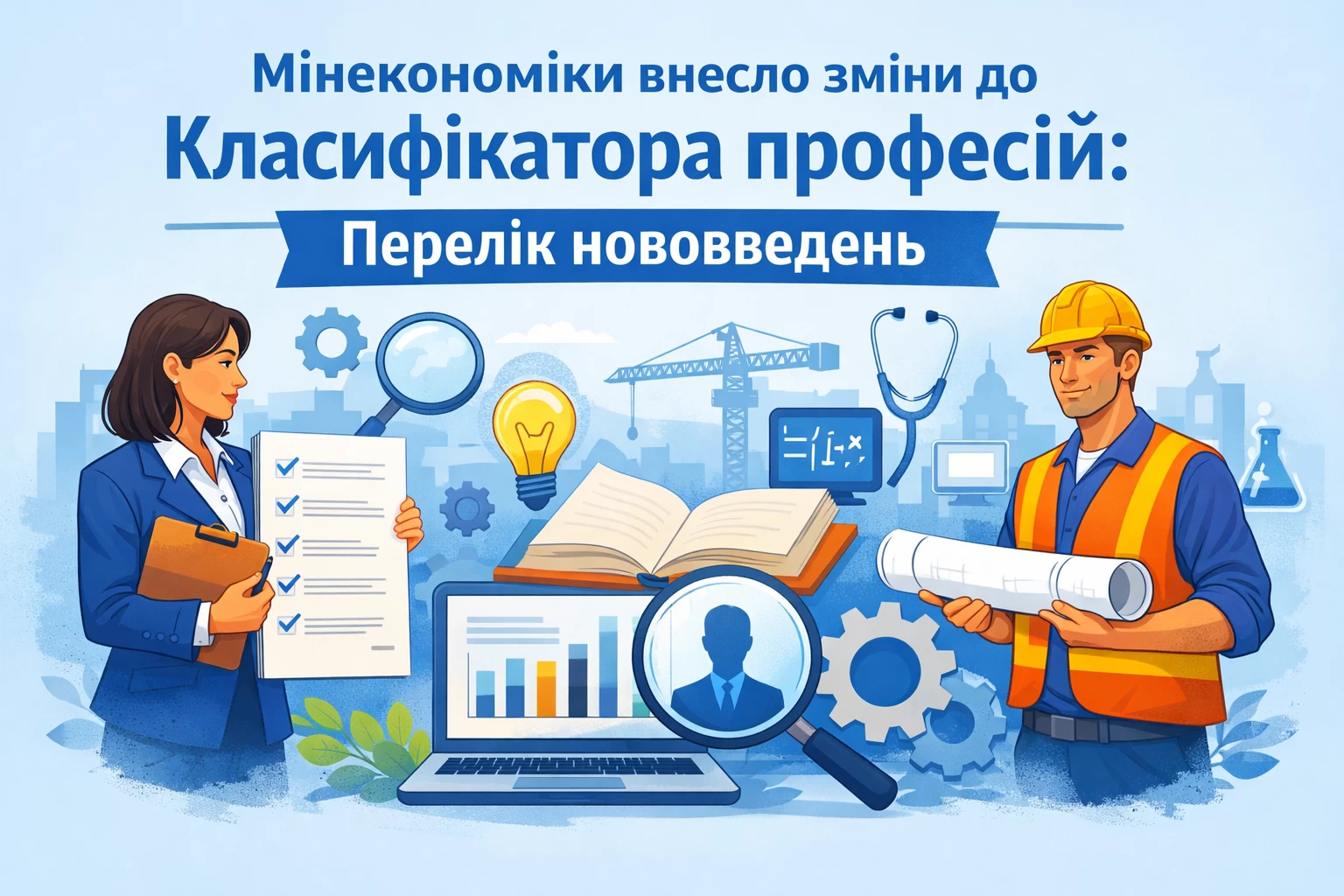 Мінекономіки внесло зміни до Класифікатора професій: перелік нововведень