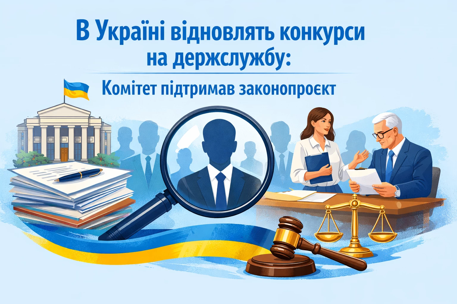 В Україні відновлять конкурси на держслужбу: комітет підтримав законопроєкт
