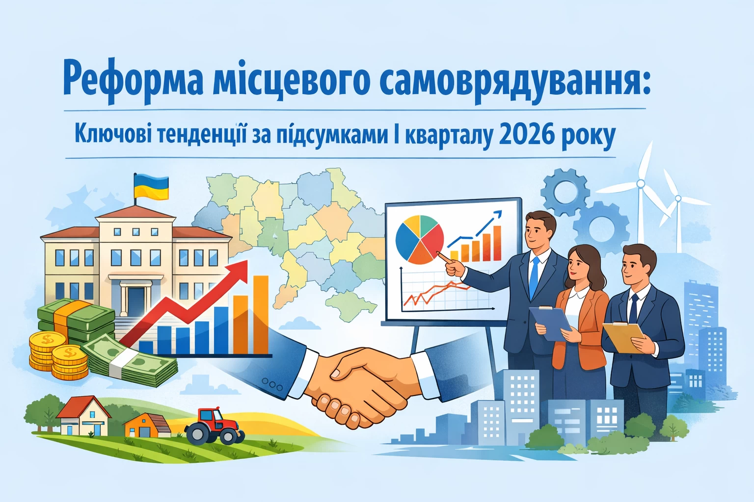 Реформа місцевого самоврядування: ключові тенденції за підсумками І кварталу 2026 року